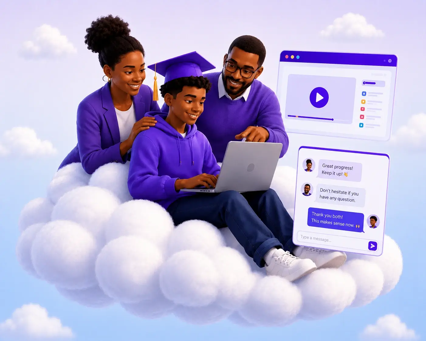 student not alone